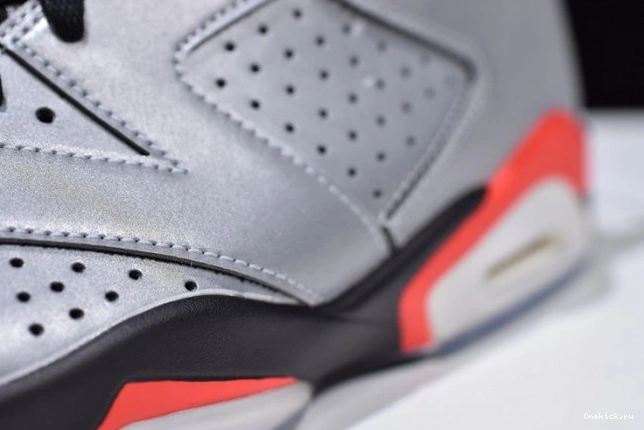 One Kick Air Infrared JSP 3M Reflective CI4072-001 6 Jordan 0729